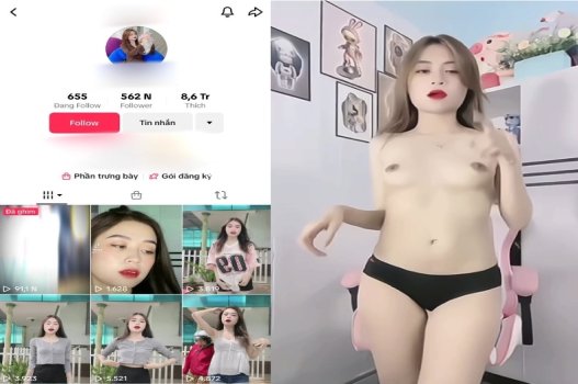 phim sex chơi trẻ em Tiktoker dáng ngon nhất nhảy không nội y